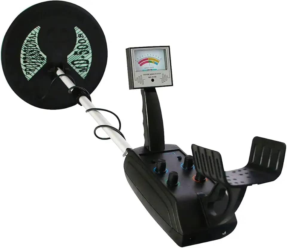 Detector de Metais, Ouro, Prata e Platina MD-5008 até 5m
