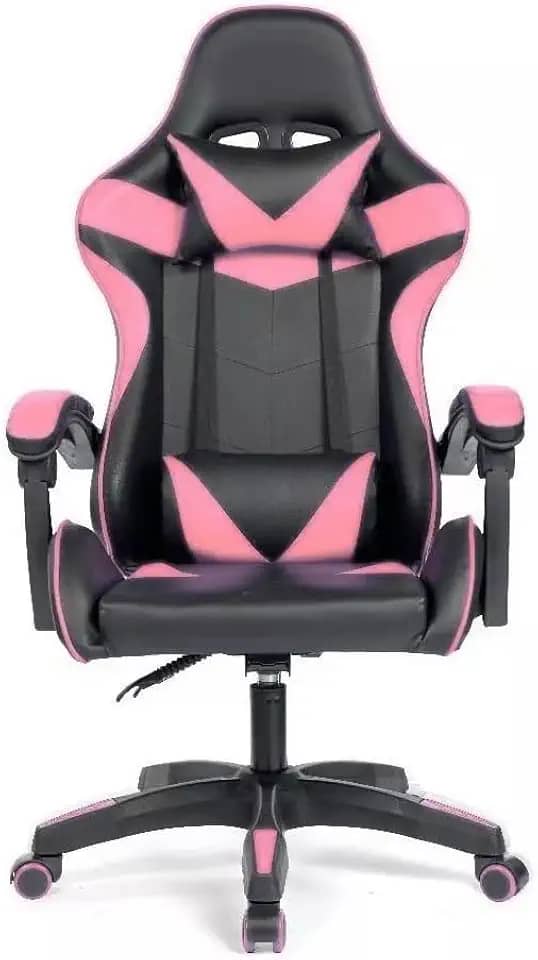 Xway Cadeira Gamer Reclínavel Giratória 0170X - Rosa - PU - 360° - 150kg - Sala de Jogos