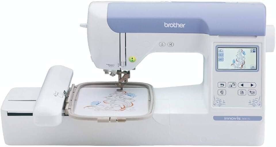 BROTHER Maquina De Bordar PE810L - Azul - Metal - 38x46x38 cm