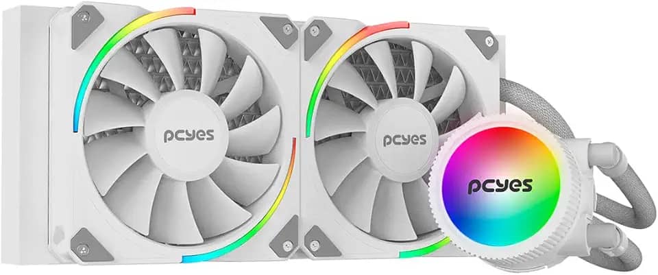 WATER COOLER SANGUE FRIO 3 ARGB WHITE GHOST 240MM - TDP 250W - ARGBSF3240WGBR