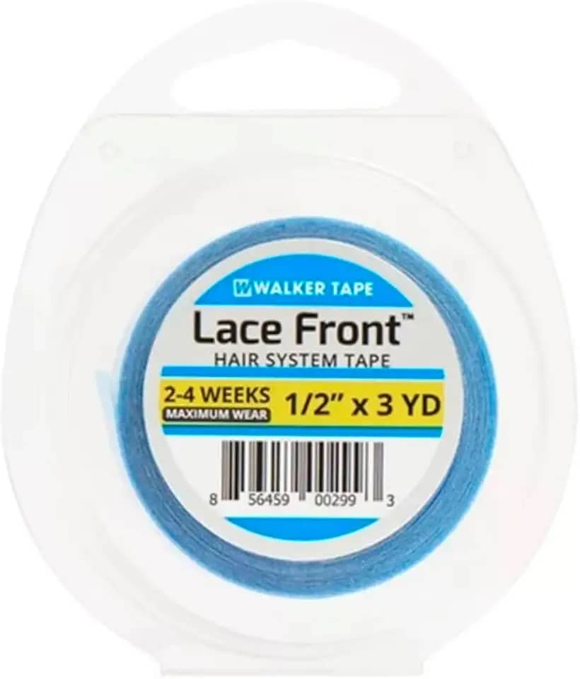 Fita Adesiva Capilar Mega Hair - Extra Forte para Prótese e Lace Front - (3 metros / 1,27cm) - Fixação Segura (3 metros / 1,27cm)