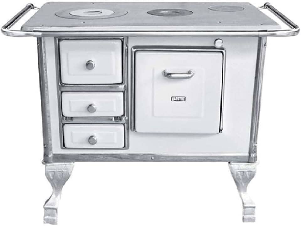 Fogao a Lenha Maestro N 1 Branco Direito