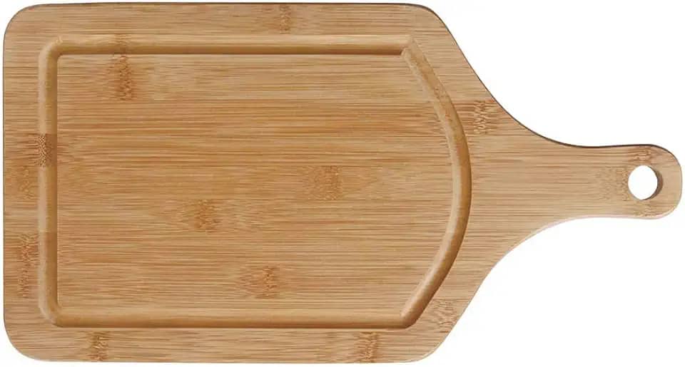 Mor - Tábua para Corte com Alça Bamboo 50cm x 30cm