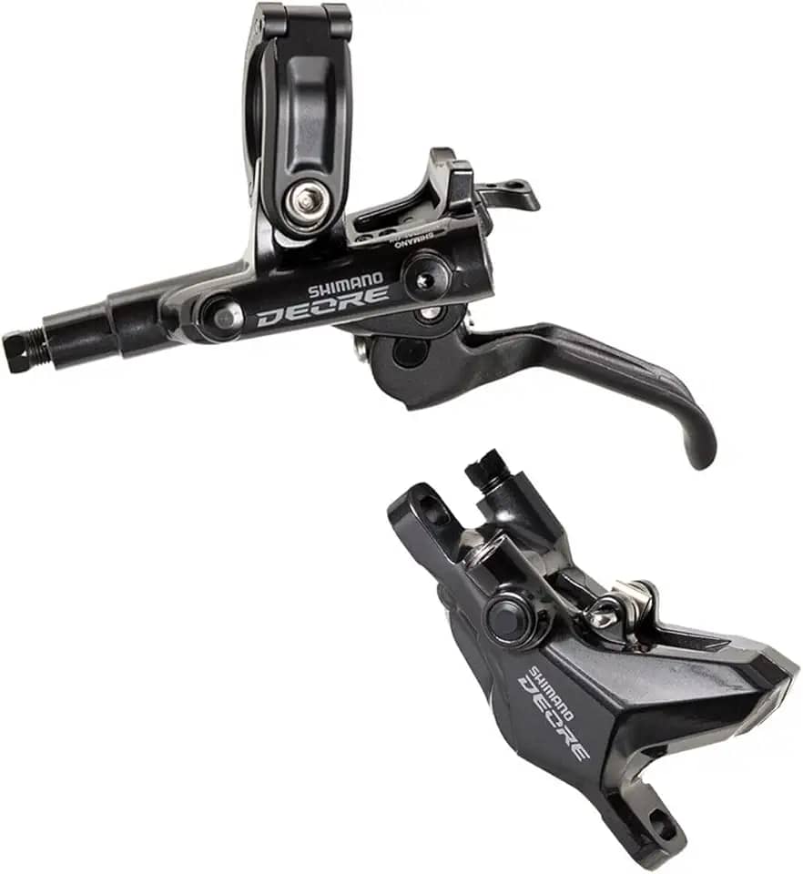 SHIMANO Deore BR-M6100 freio a disco metálico, traseiro