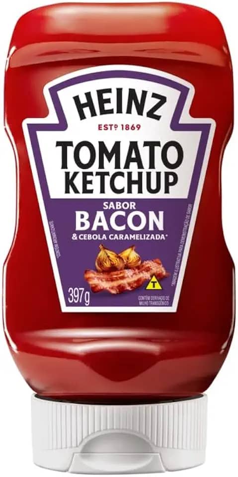 Ketchup Heinz Bacon & Cebola Caramelizada 397g