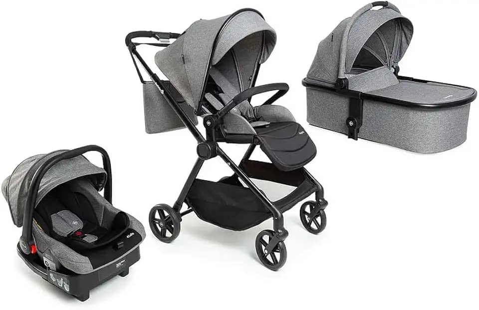 Safety 1st, Travel System Magnific, 5 em 1, Grey Denin