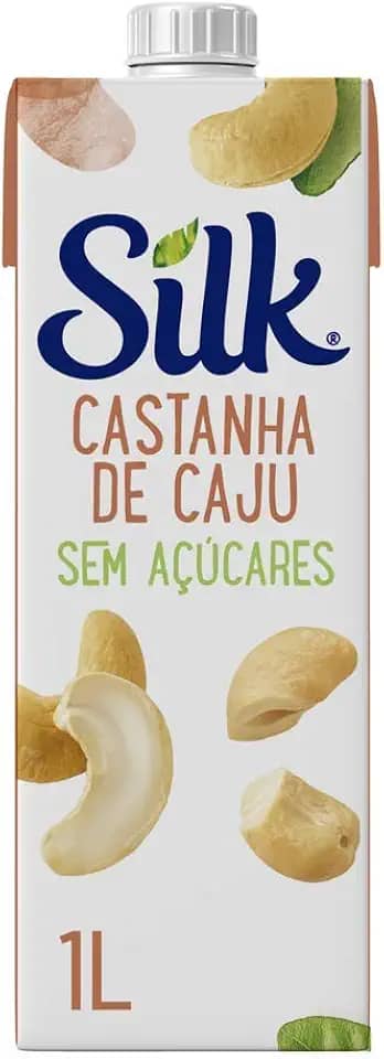 Bebida Vegetal Silk Castanha de Caju Sem Açúcar 1L