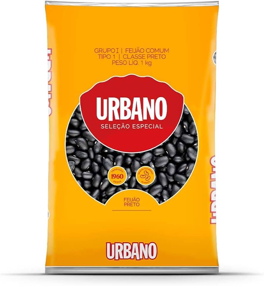 Urbano, Feijão Preto, Tipo 1-1kg