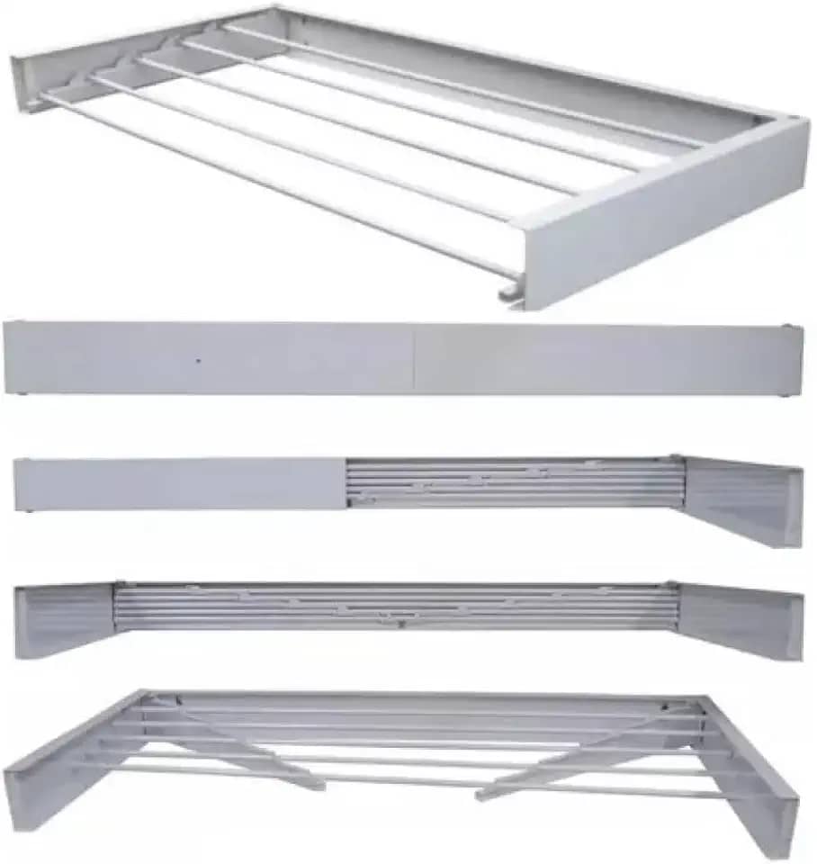 Varal Magico 100 cm de Parede Retrátil