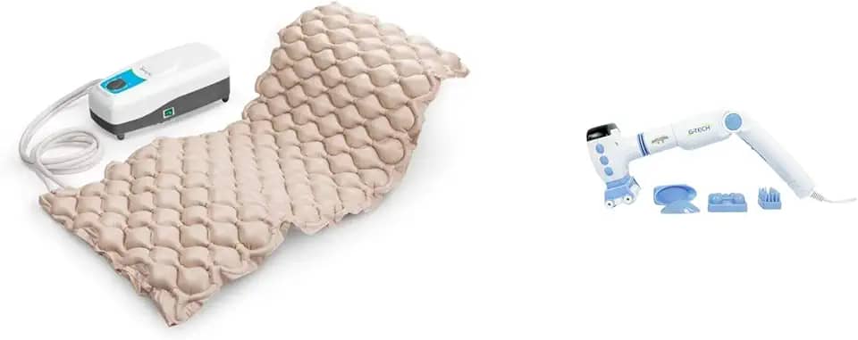 Kit Colchão Anti Escaras 110v + Massageador Magnet Plus