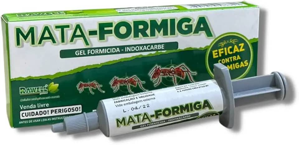 Veneno Mata todo os tipos de Formiga Gel Mata Formiga 10gr