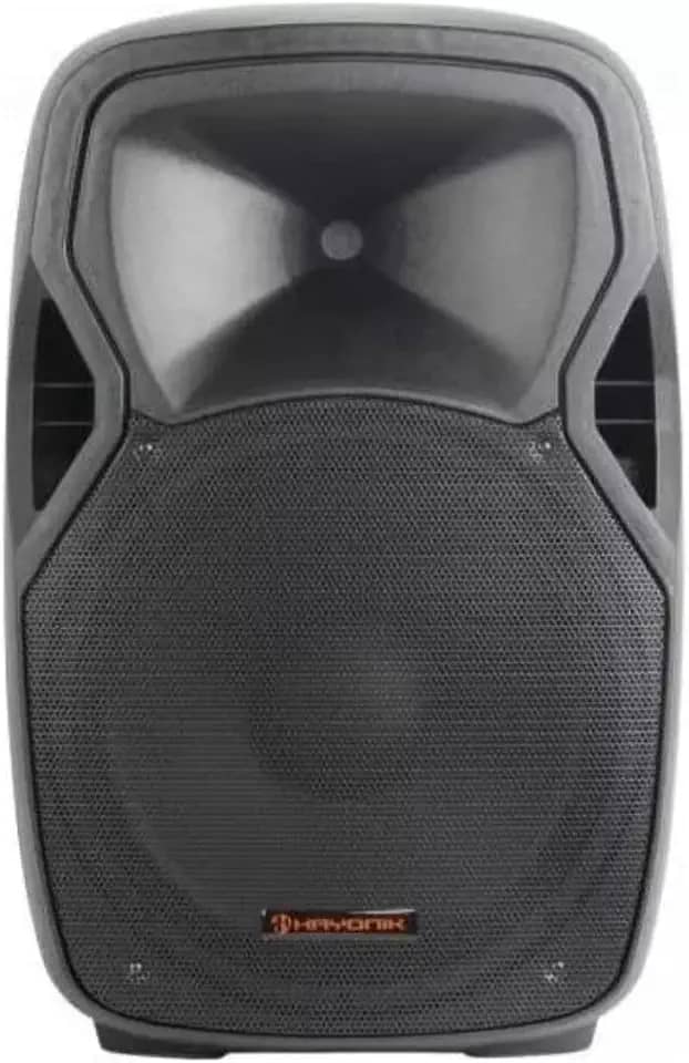 HAYONIK, Caixa Acústica Passiva, 600W, Woofer de 15', Driver de 1' Titânio, Resp Freq: 45 a 20KHz, Gabinete em Polipropileno, 350W RMS - CP-15600