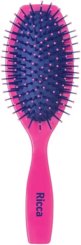 Esc Ricca Pink Oval Almofadada, Ricca, multicor