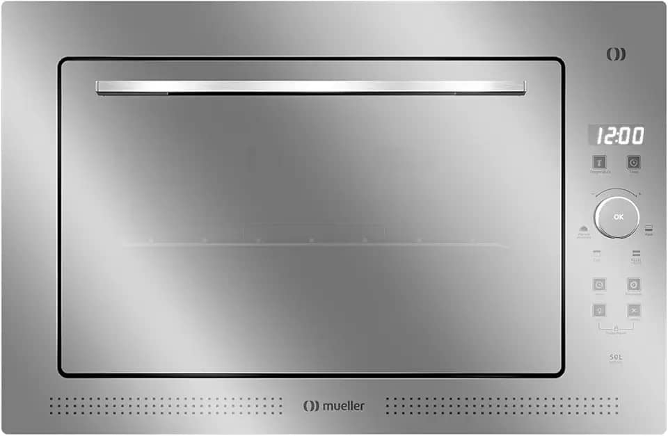 Forno Elétrico de Embutir Digital Mueller 50 Litros Espelhado MFE50L 127V