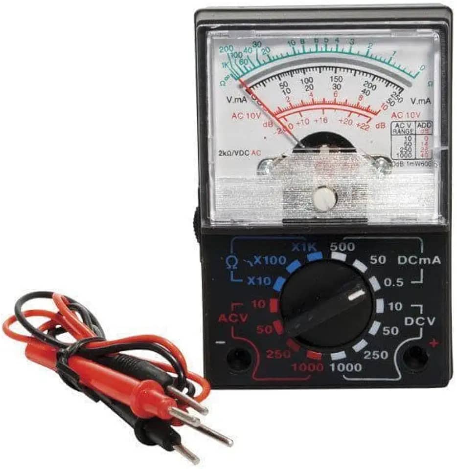 Multímetro Analógico Com Prova de Teste