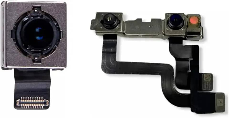 Flex Câmera Traseira e Frontal para iPhone XR, Câmera Traseira e Sensor