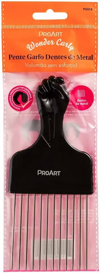Pente Garfo de Metal - Pente