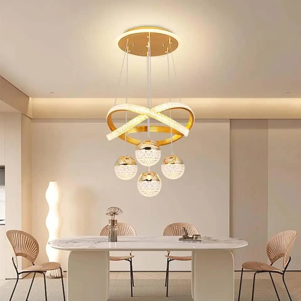 Luminaria de Teto Led, 3 Cores Plafon Luz de Led Sobrepor, Lustre Para Sala Branco Quente e Frio Banheiro Quarto Escritório 127/220V