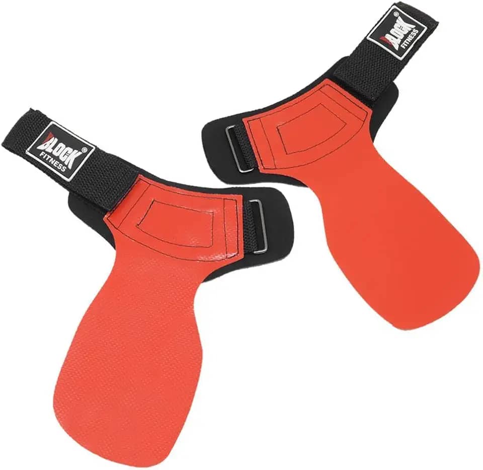 Crossfit Hand Grip Laranja Luva Competition Confortável