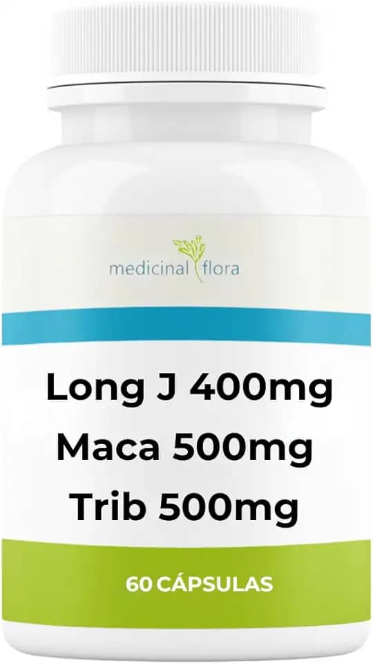 Long J 400mg + Trib + Maca 500mg - 60 Doses