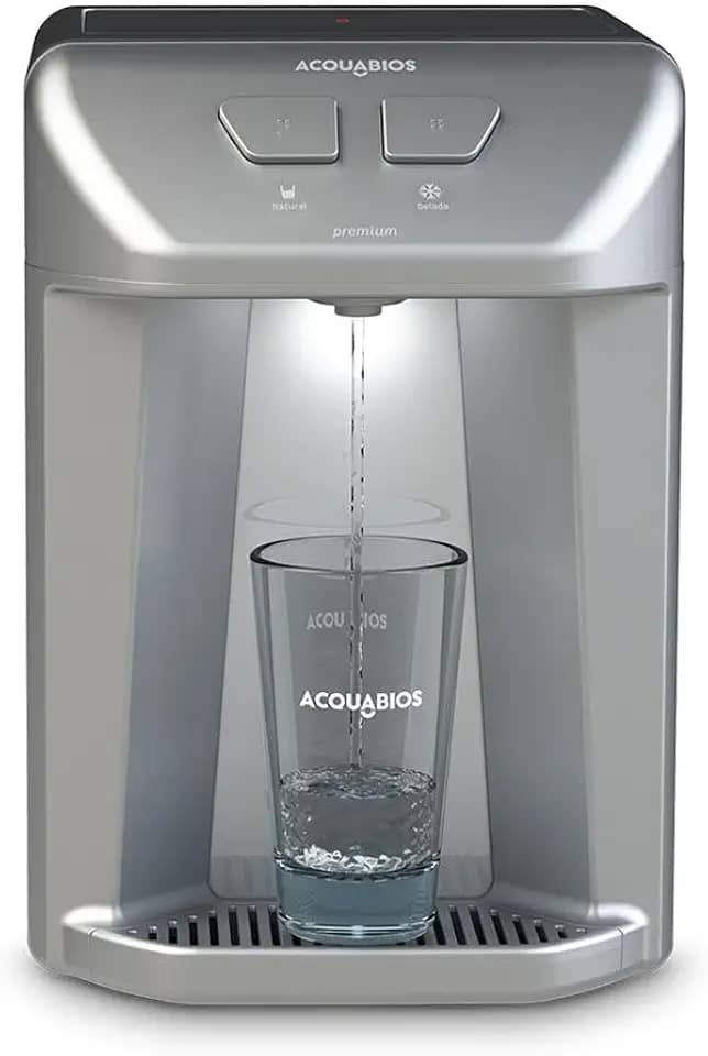 ACQUABIOS PURIFICADOR DE ÁGUA PREMIUM - BACTERIOLÓGICO/BIVOLT/PRATA