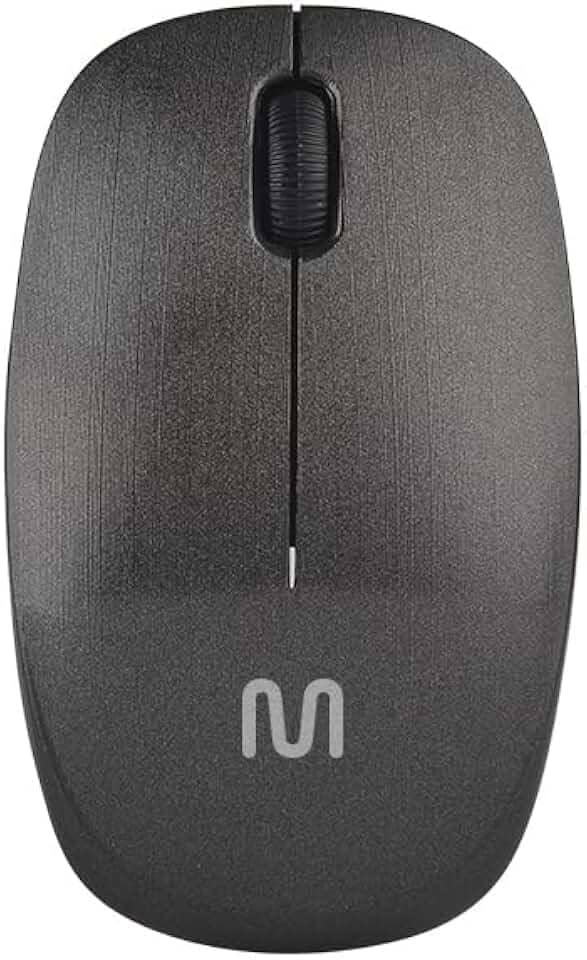 Mouse sem Fio Multi USB 2.4GHz 1200 DPI com 3 Botões e Design Ergonômico – Preto MO251
