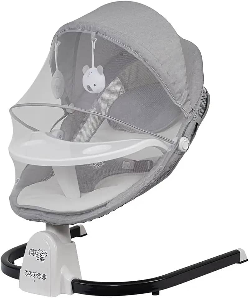 Cadeira de Descanso e Balanço Bebê Elétrica Snug - Maxi Baby