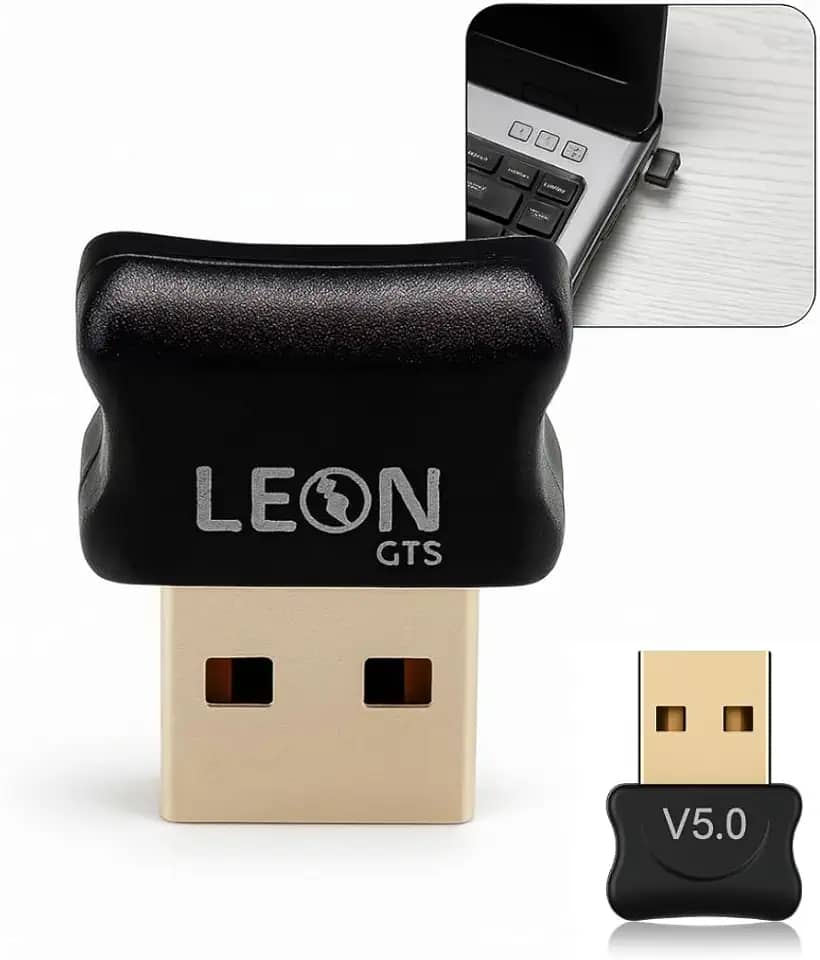 Adaptador USB Bluetooth 5.0 Nano – Conexão Sem Fio para PC e Notebook, Alcance 20m, Compatível com Fones, Caixas de Som, Teclados e Controles – Plug & Play