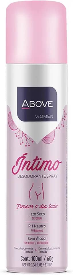 Desodorante Intimo Above Talco 100ml/60g