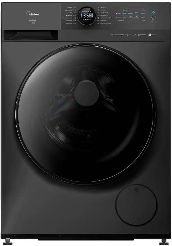 Máquina de Lavar 11kg Titanium Slim HealthGuard Conectada