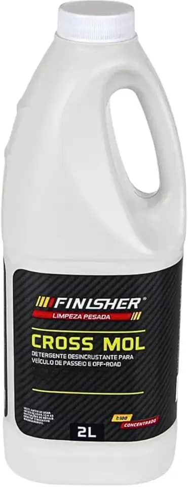 Cross Mol Finisher Shampoo Automotivo Limpeza Pesada 2L