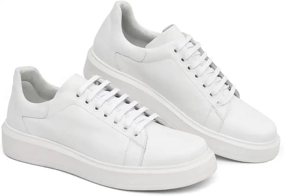 Tênis Premium Masculino Couro Nobre Confort de Luxo