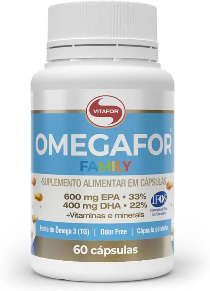Vitafor - Omegafor Family - 60 Cápsulas
