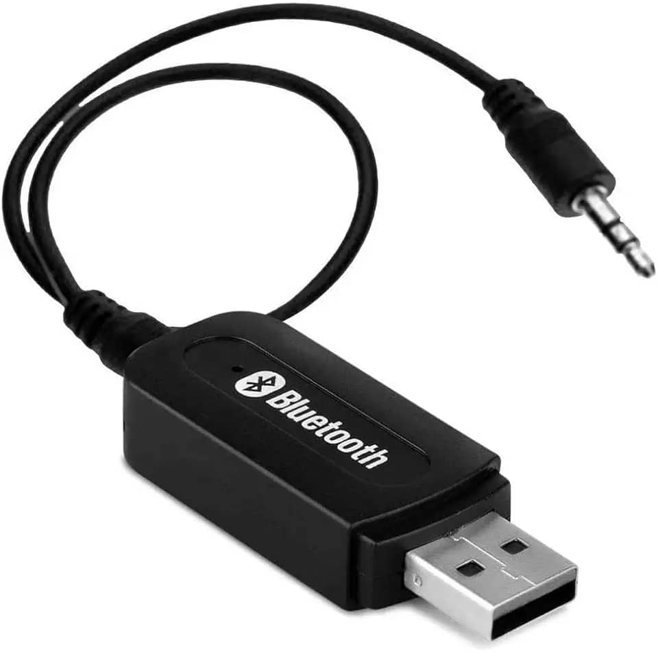 Adaptador Receptor De Música Via Bluetooth Áudio Stereo P2
