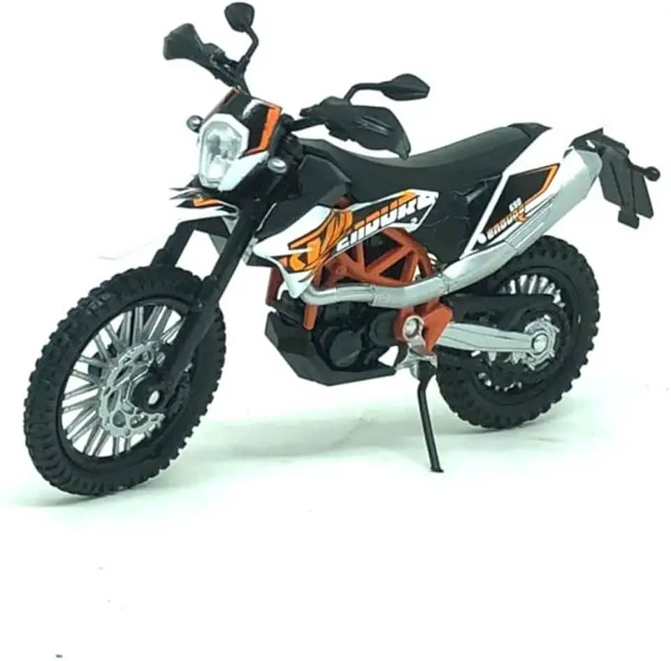 Welly Miniatura Moto KTM 690 Enduro R Série California Cycle 1:18 Multicor Adulto