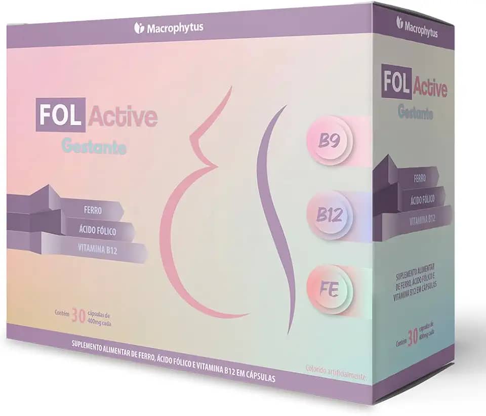 Fol-Active Gestante 30 cápsulas