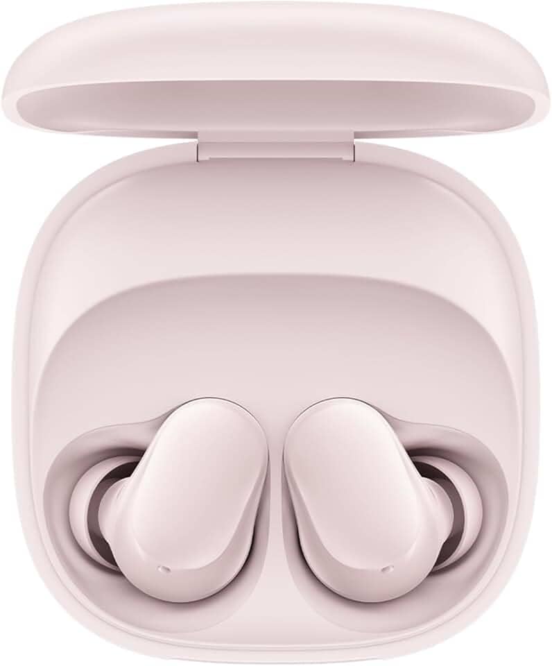 Xiaomi Redmi Buds 6 Play | Driver din�mico de 10 mm | Redu��o de ru�do AI | Bateria at� 36 horas | Bluetooth 5.4 | Controle por toque - Rosa