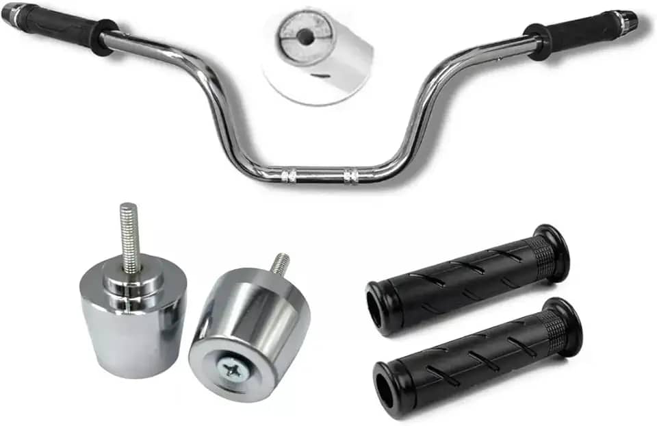 Kit Guidão Cg Cargo 160 2016/2022 C/Peso Da Pcx + Manopla