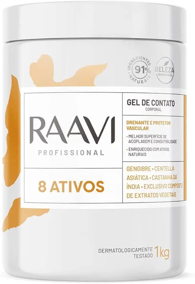 Raavi Gel De Contato 8 Ativos 1Kg