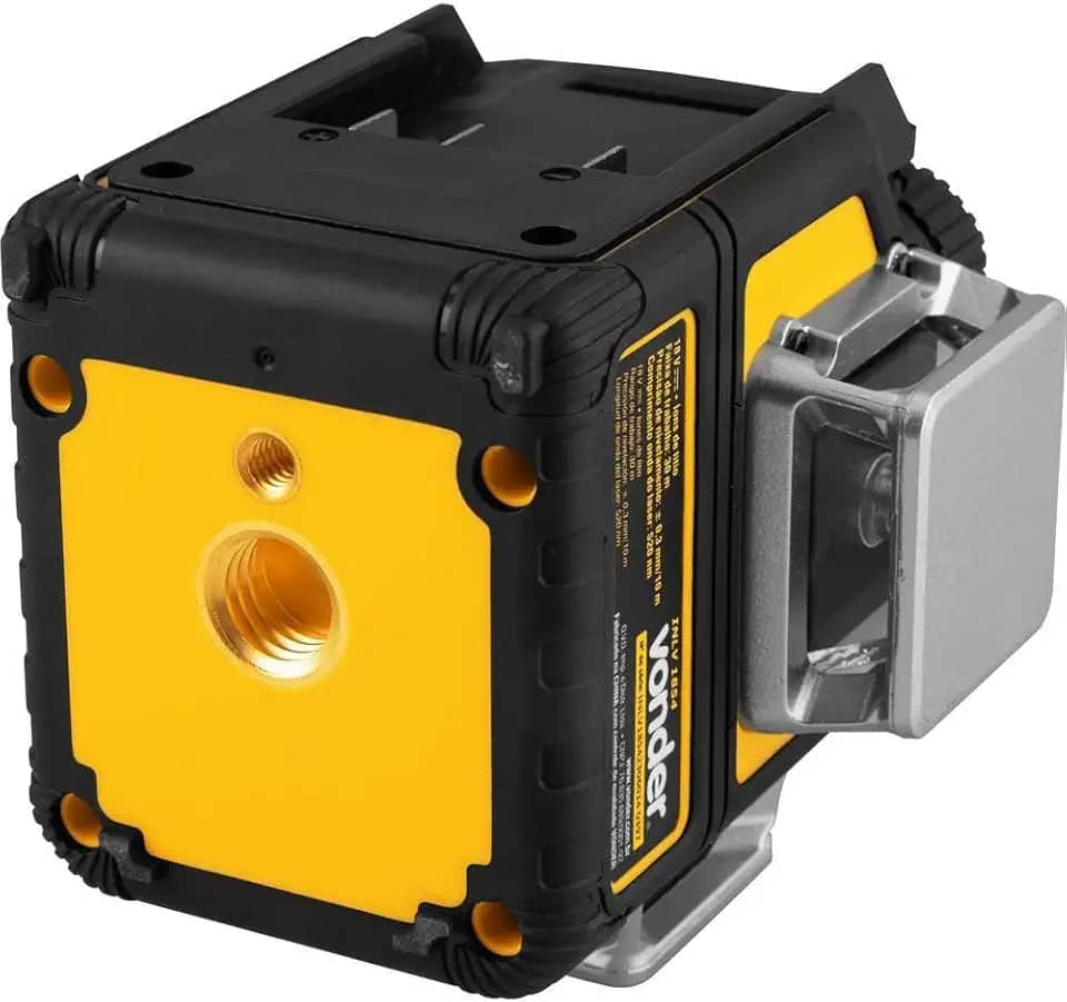 Vonder, Nível A Laser, 30 Metros, Verde, Bateria Intercambiável De 18 V, Sem Bateria E Sem Carregador, Inlv 1854.