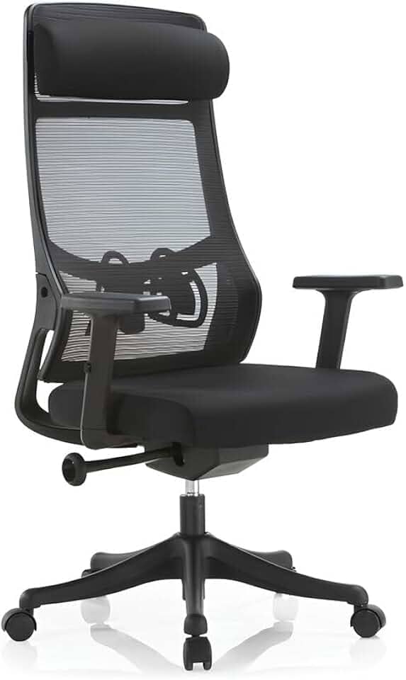 Cadeira de Escritório Presidente Encosto de Cabeça Tela Mesh Premium MODELO 2025 / Home Office