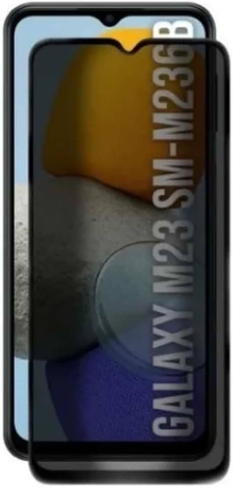 [GL CASES] Película Privacidade Samsung Galaxy M23 Anti Risco Privativa De Vidro Temperado 3D Proteção 9H Pelicula Samsung Galaxy M23 Anti Espião Cobertura Total Da Tela + Kit Limpeza Para Aplicação