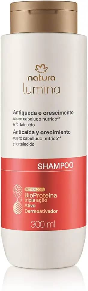 NATURA LUMINA SHAMPOO ANTIQUEDA E CRESCIMENTO 300ml