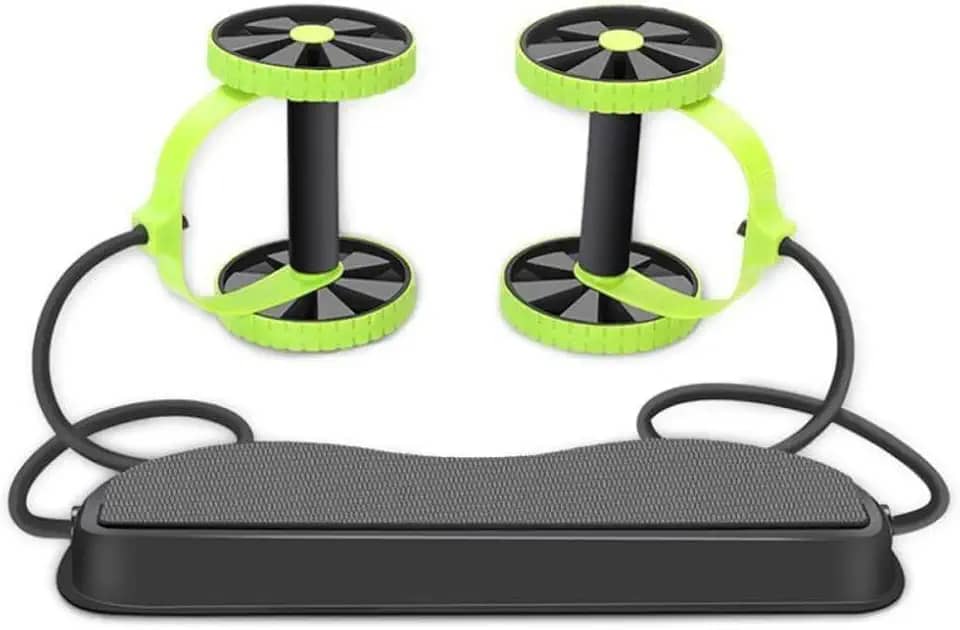 Aparelho Para Ginástica Portátil, Compacto, 6 Níveis de Intensidade, 44 Exercícios, Ideal para Casa, Viagens e Trabalhos Musculares - Fácil Transporte