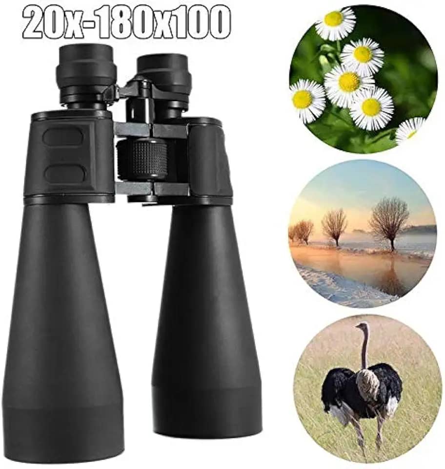 Binóculo Militar Esportivo Profissional Lente Espelhada Zoom 20x180x100 + Estojo Novo + alça Original Sakura