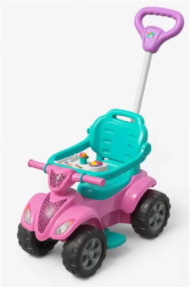 Carrinho de passeio Quadriciclo Infantil Kendy Baby Spider com Pedal – Para Crianças de 2 a 5 Anos com Estilo