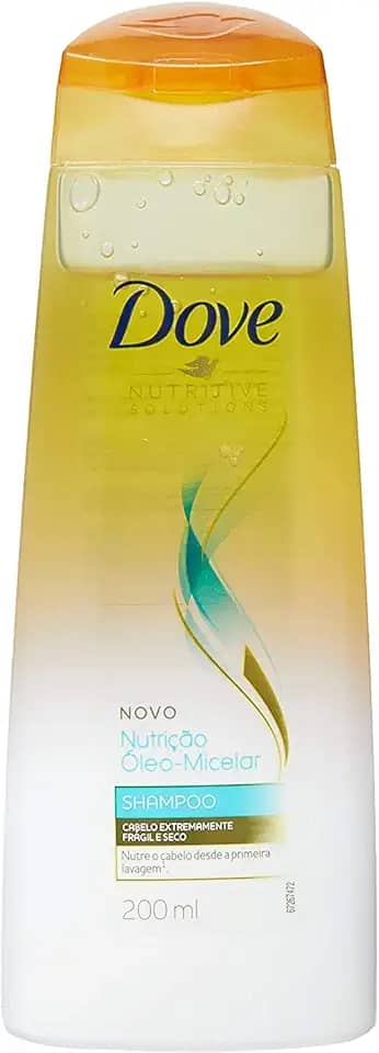 Dove Shampoo Uso Diário 200Ml Nutrição Oleo Micelar Unit
