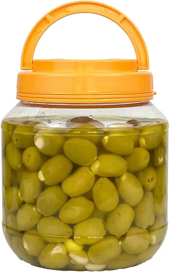 Azeitona Verde Recheada com Alho em Óleo 1,2kg Drenado