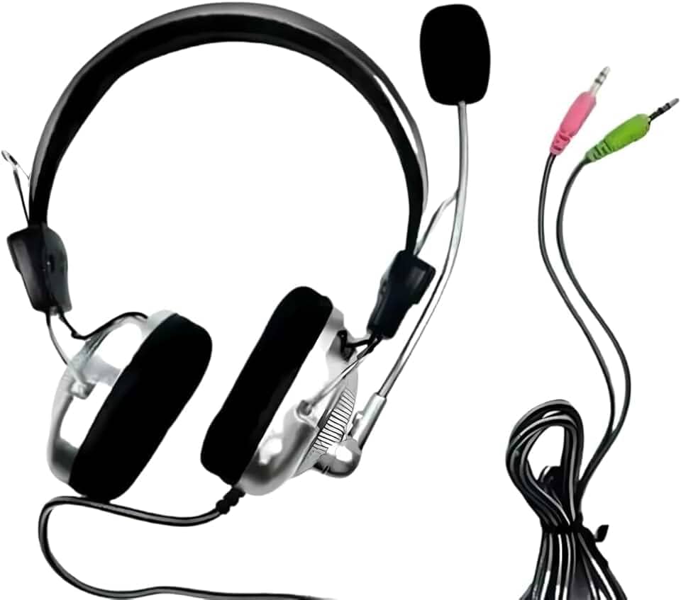 Headset SY-301 Com Microfone Estéreo – Ideal Para Aulas Online e Home Office