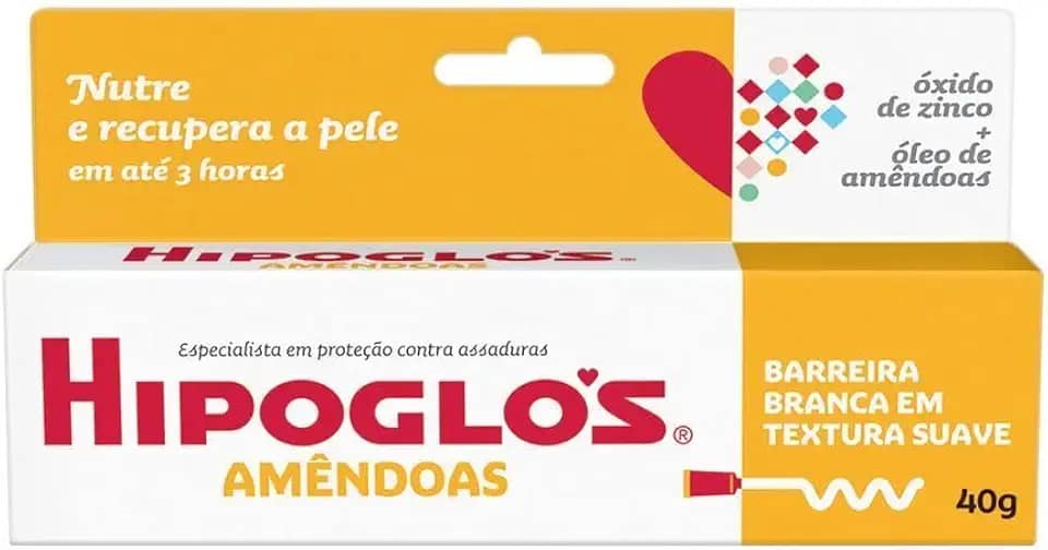 Hipoglós Amêndoas Creme Preventivo De Assaduras,40g